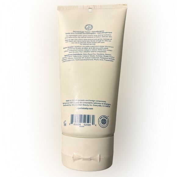 Nwt 5.7 oz pipette baby lotion fragrance free - Picture 2 of 2